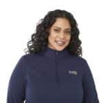 Women's RIGI Eco Knit Half Zip - 9