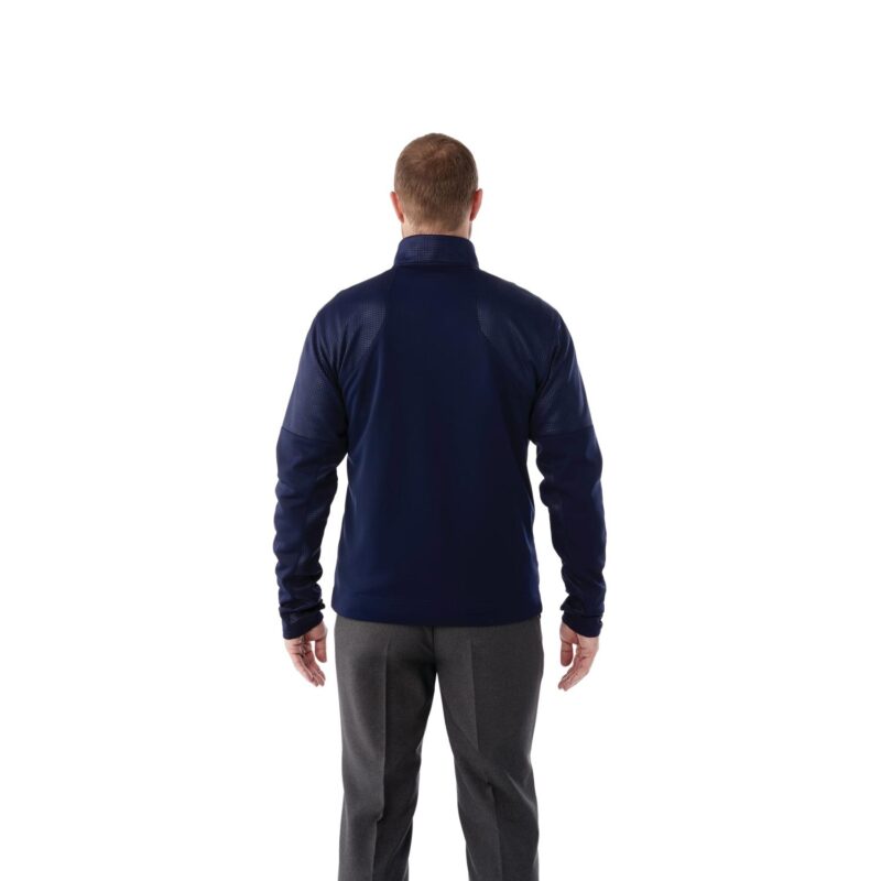 Men's SENGER Knit Full Zip Performance Jacket with Thumb Holes - 6