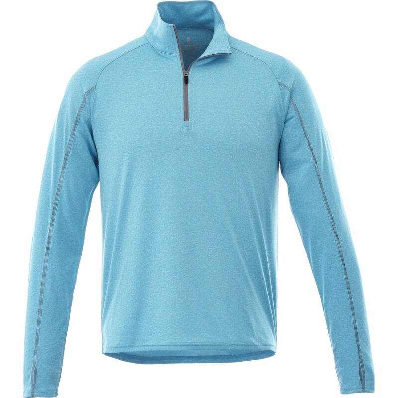 Men's TAZA Performance Knit Quarter Zip with Thumb Holes - 1