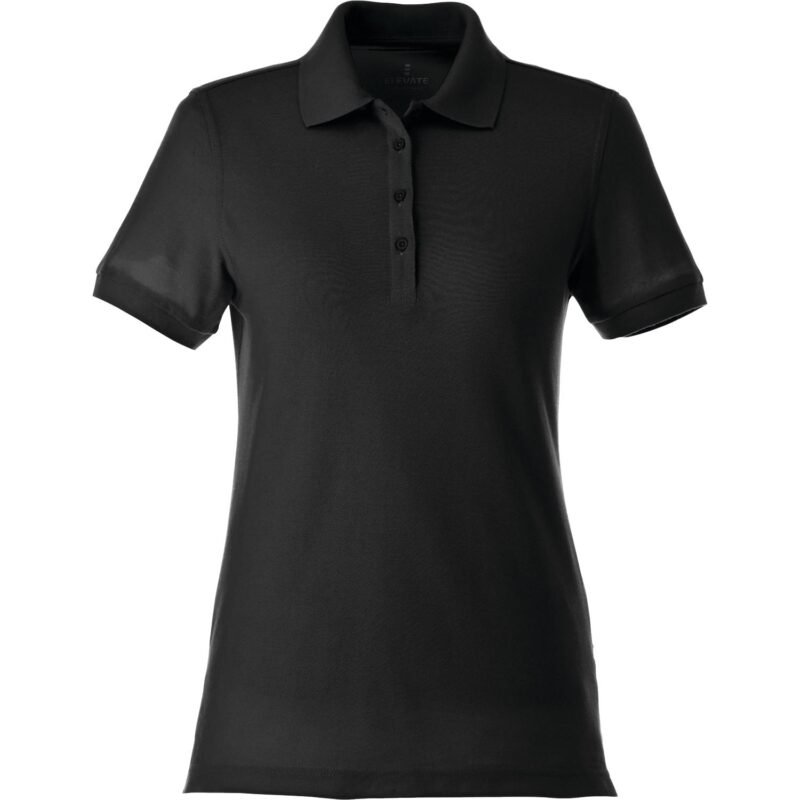 Womens-BELMONT-Short-Sleeve-Pique-Polo-TM96624 Women's BELMONT Short Sleeve Pique Polo