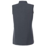 Women's KINPORT Sleeveless Zip Up Stand Collar Performance Polo - 2