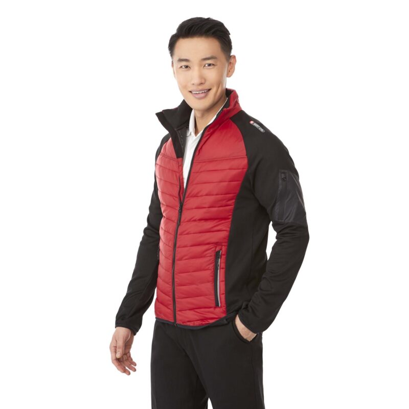 Mens-BANFF-Hybrid-Insulated-Puffer-Jacket-TM19602 Men's BANFF Hybrid Insulated Puffer Jacket