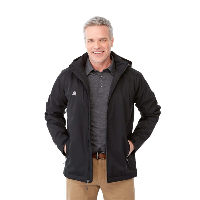 Men's BRYCE Insulated Softshell Jacket with Hood - 3