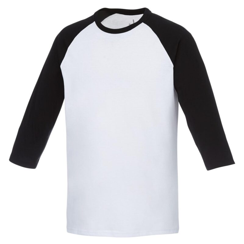 Mens-DAKOTA-Three-Quarter-Raglan-Tee-TM17814 Men's DAKOTA Three Quarter Raglan Tee