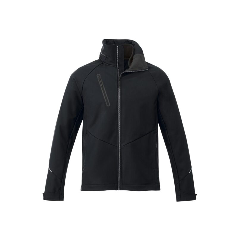 Men's PEYTO Waterproof Softshell Jacket with Roll-Away Hood - 1