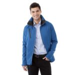 Men's PEYTO Waterproof Softshell Jacket with Roll-Away Hood - 6