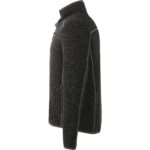Men's TREMBLANT Sweater Knit Full Zip Jacket with Thumb Holes - 2