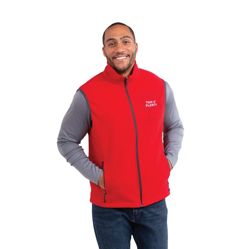 Mens-TYNDALL-Poly-Microfleece-Vest-TM18501 Men's TYNDALL Poly Microfleece Vest