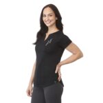 Women's AMOS Eco Short Sleeve Curved Hem Tee - 2