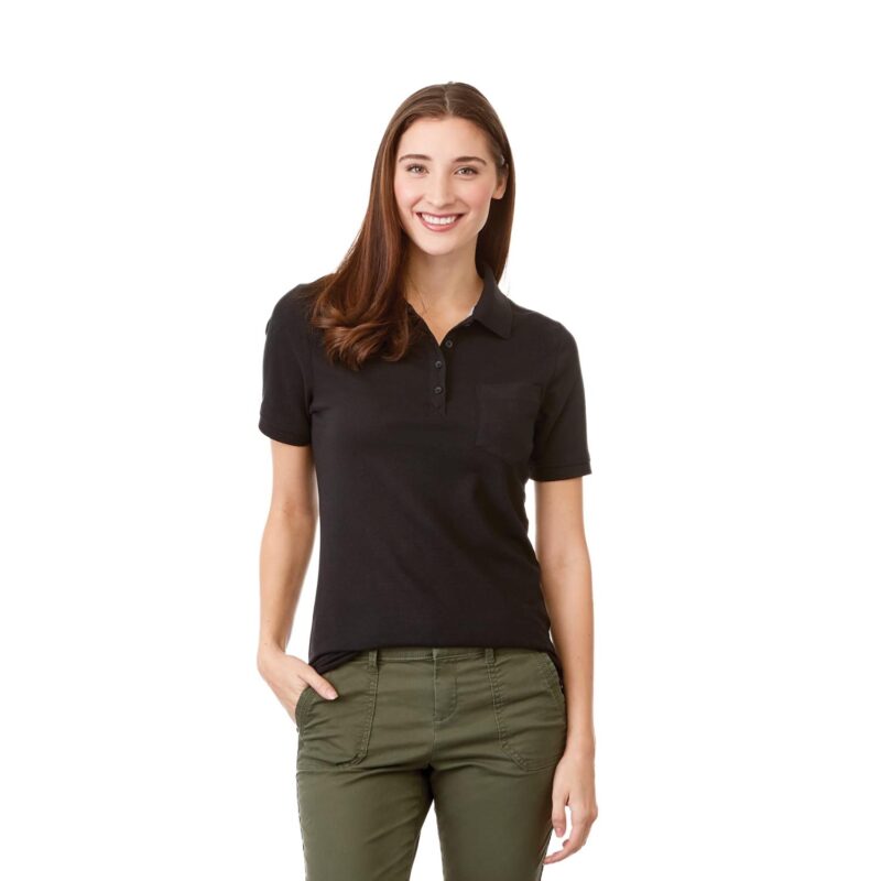 Women's BANFIELD Short Sleeve Pique Polo - 1