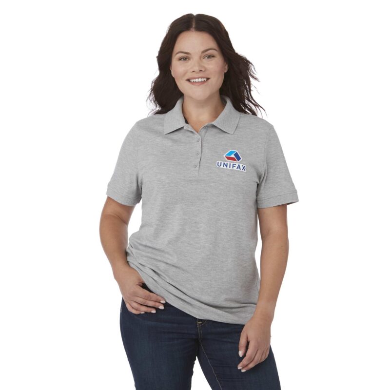 Womens-CRANDALL-Short-Sleeve-Pique-Polo-TM96222 Women's CRANDALL Short Sleeve Pique Polo