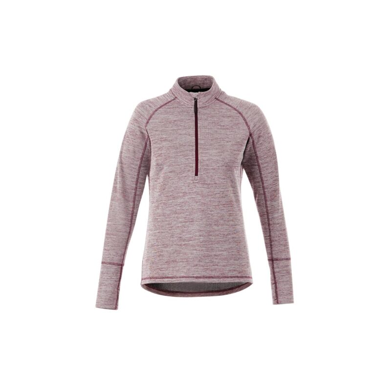 Women's CRANE Performance Knit Half Zip with Thumb Holes - 1