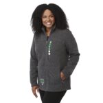 Women's DARNELL Eco Knit Full Zip Sweater - 6