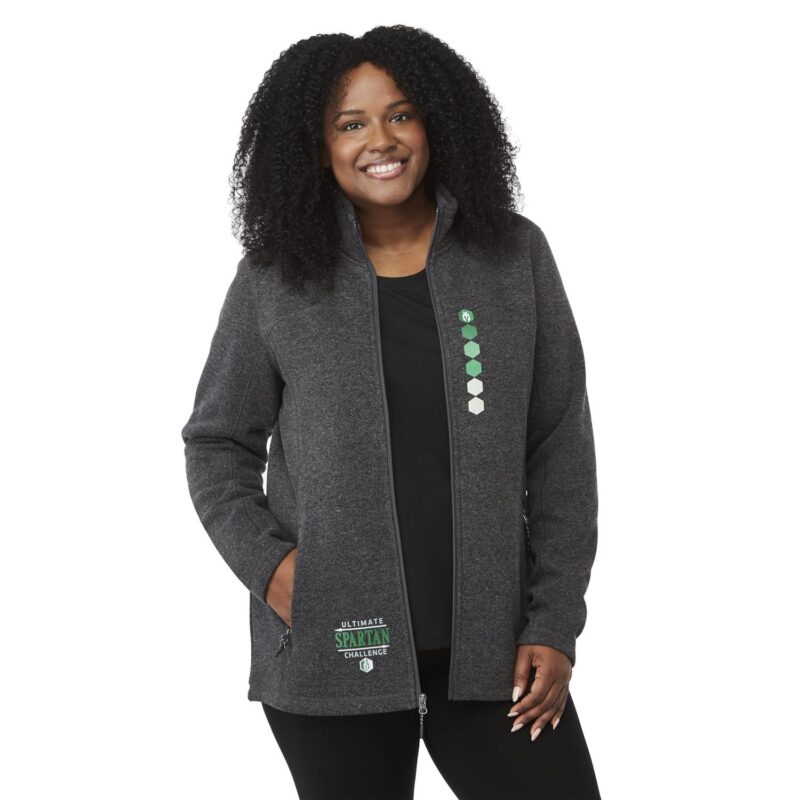 Womens-DARNELL-Eco-Knit-Full-Zip-Sweater-TM98147 Women's DARNELL Eco Knit Full Zip Sweater