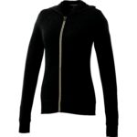 Women's GARNER Lightweight Knit Full Zip Hoodie with Thumb Holes - 8