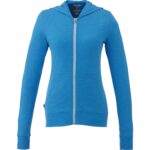 Women's GARNER Lightweight Knit Full Zip Hoodie with Thumb Holes - 9
