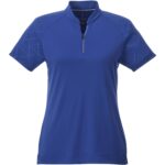 Women's HAKONE Short Sleeve Zip Up Polo - 4