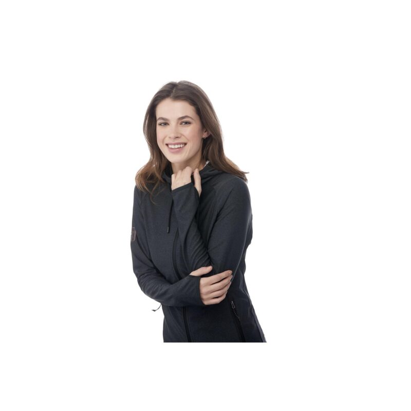 Women's KAISER Stretch Knit Full Zip Lightweight Jacket Hoodie - 6