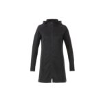 Women's ODELL Performance Knit Tunic Length Full Zip Hoodie with Thumb Holes - 3