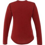 Women's QUADRA Long Sleeve Performance Quarter Zip Tee Shirt with Thumb Holes - 1