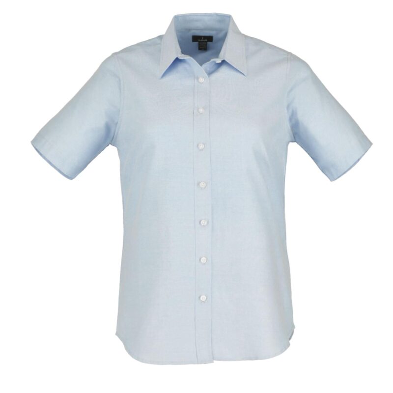 Women's SAMSON Oxford Short Sleeve Button Up Shirt - 3