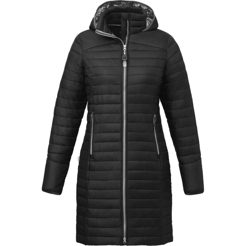Women's SILVERTON Long Lightweight Packable Insulated Puff Jacket - 1
