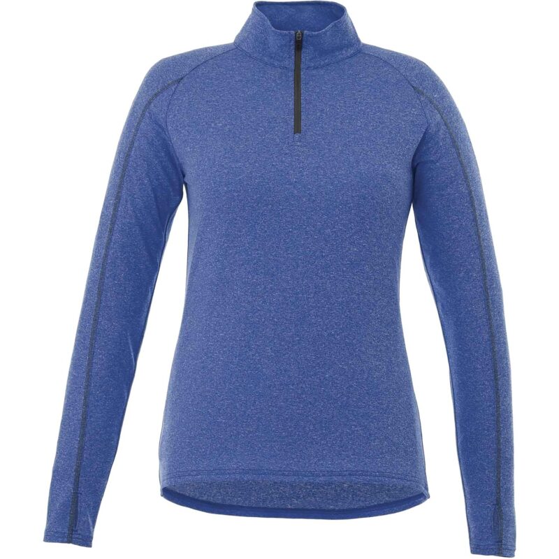 Women's TAZA Performance Knit Quarter Zip with Thumb Holes - 4