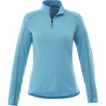 Women's TAZA Performance Knit Quarter Zip with Thumb Holes - 7