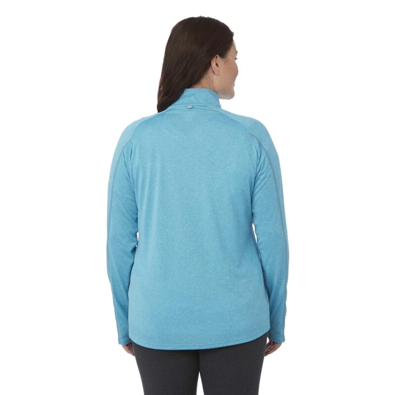 Women's TAZA Performance Knit Quarter Zip with Thumb Holes - 8