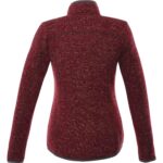 Women's TREMBLANT Sweater Knit Full Zip Jacket with Thumb Holes - 1