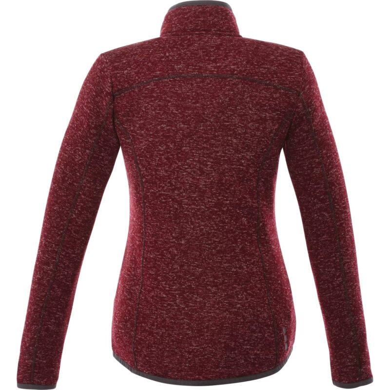 Women's TREMBLANT Sweater Knit Full Zip Jacket with Thumb Holes - 1