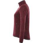 Women's TREMBLANT Sweater Knit Full Zip Jacket with Thumb Holes - 3