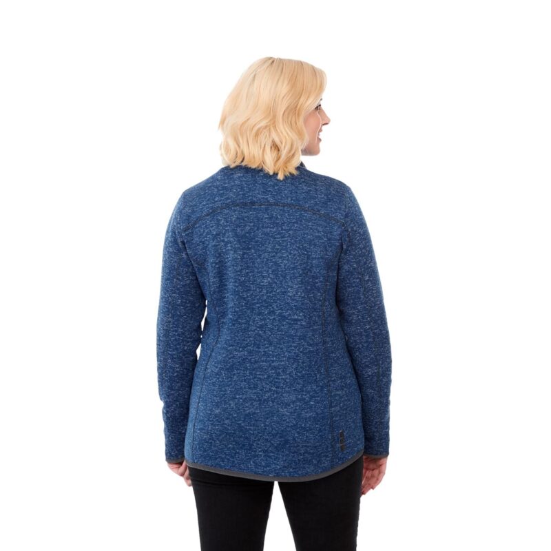 Women's TREMBLANT Sweater Knit Full Zip Jacket with Thumb Holes - 6