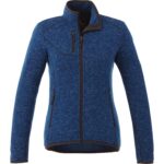 Women's TREMBLANT Sweater Knit Full Zip Jacket with Thumb Holes - 8