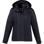 Women's VALENCIA Waterproof Fleece 3-in-1 Jacket with Detachable Hood - 4