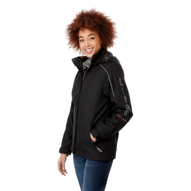 Women's VALENCIA Waterproof Fleece 3-in-1 Jacket with Detachable Hood