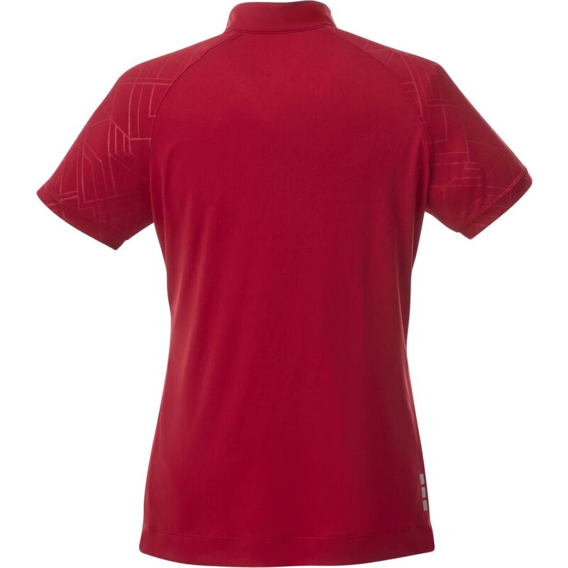 Women's HAKONE Short Sleeve Zip Up Polo - 9