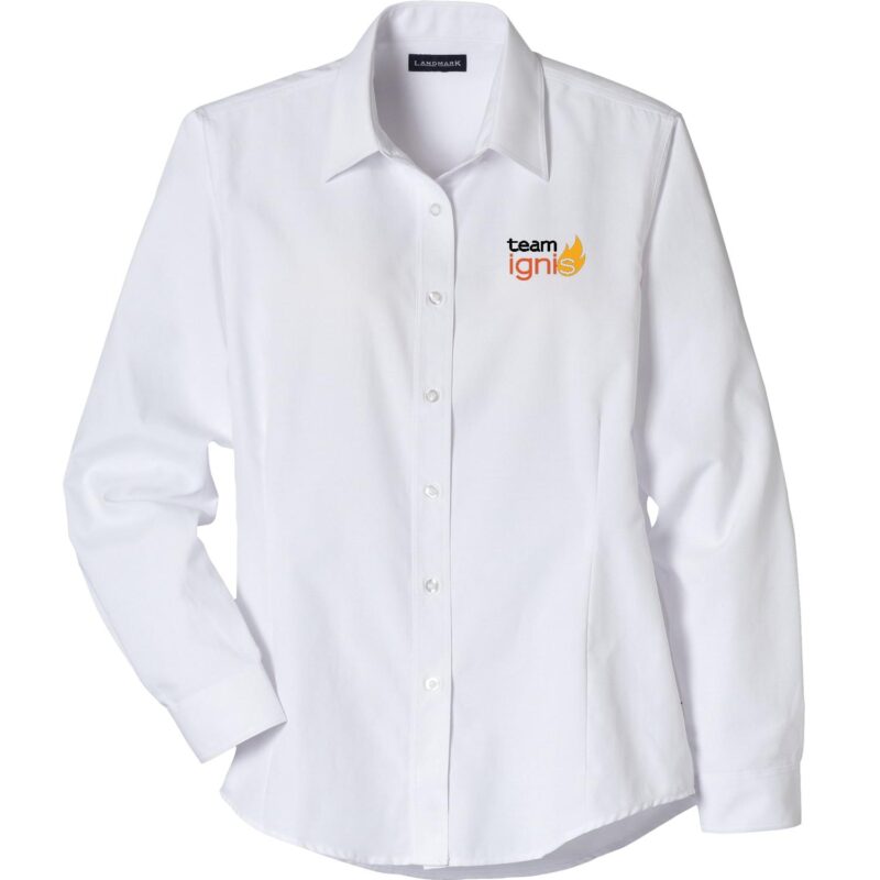 Women's TULARE Oxford Long Sleeve Button Up Shirt - 9